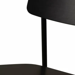Chaise en chêne et métal noire Paragon - HANDVÄRK