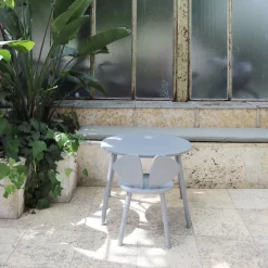 Chaise en chêne gris S Mouse - Nofred