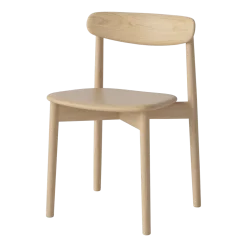 Chaise en chêne huilé blanchi Merge - Bolia