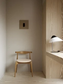 Chaise en chêne huilé et assise en cuir thor 300 72,5cm CH20 - Carl Hansen & Søn