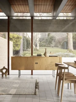 Chaise en chêne huilé et assise en cuir thor 307 72,5cm CH20 - Carl Hansen & Søn
