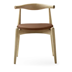 Chaise en chêne huilé et assise en cuir thor 307 72,5cm CH20 - Carl Hansen & Søn