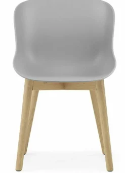 Chaise en chêne laqué et pp gris Hyg - Normann Copenhagen