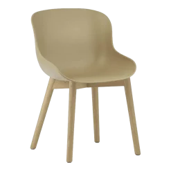 Chaise en chêne laqué et pp sable Hyg - Normann Copenhagen