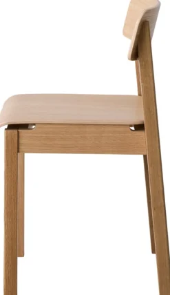 Chaise en chêne laqué 75x41x45cm Everyday - Moebe