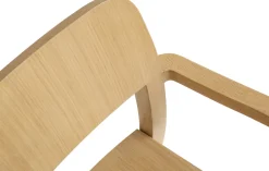 Chaise en chêne naturel avec accoudoirs Pastis - Hay