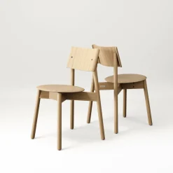 Chaise en chêne naturel éco-certifié SSD - TIPTOE