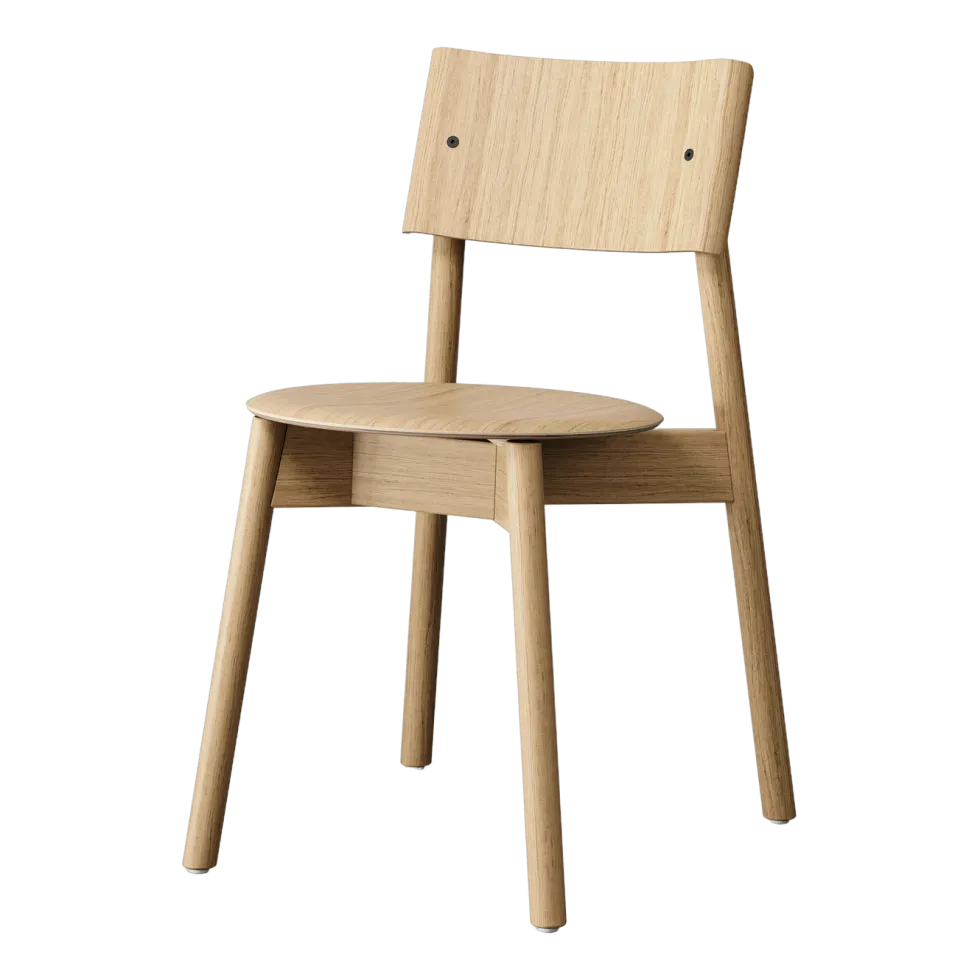 Chaise en chêne naturel éco-certifié SSD - TIPTOE