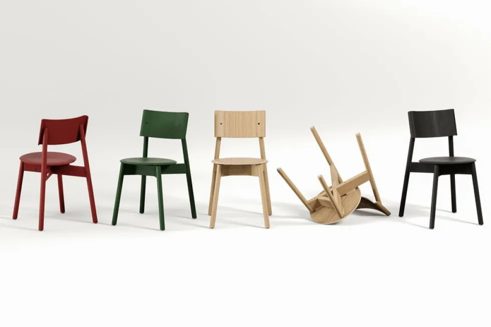 Chaise en chêne naturel éco-certifié SSD - TIPTOE