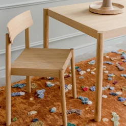 Chaise en chêne naturel huilé et dossier rectangulaire Citizen - Emko