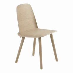 Chaise en chêne naturel Nerd - Muuto