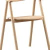 Chaise en chêne pigmenté blanc Swing - Bolia