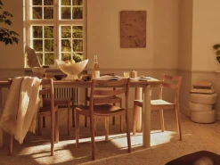 Chaise en chêne 45,6x49x79cm Boda - Ferm living