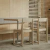Chaise en contreplaqué de bouleau massif 44x45x81cm - Frama