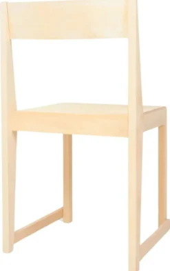 Chaise en contreplaqué de bouleau massif 44x45x81cm - Frama