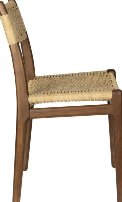 Chaise en corde et bois de hêtre Cecile - Dutchbone