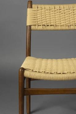 Chaise en corde et bois de hêtre Cecile - Dutchbone