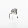 Chaise en corde gris foncé 58 x 81 cm Kodo - Vincent Sheppard