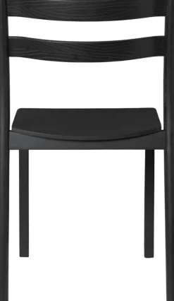 Chaise en frêne noir 45,6x49x79cm Boda - Ferm living