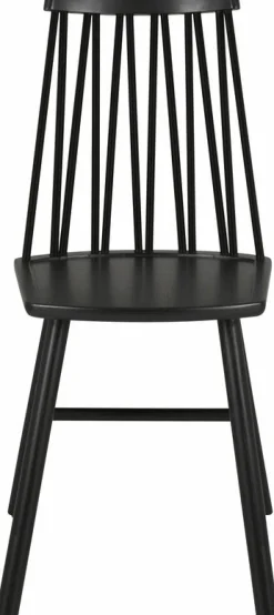 Chaise en frêne noir ZigZag - Hans K