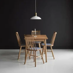Chaise en frêne noir ZigZag - Hans K