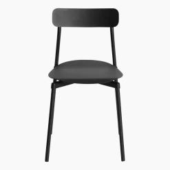 Chaise en métal noir Fromme - Petite Friture