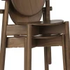 Chaise en noyer 55x42x83m Heiko - Umage