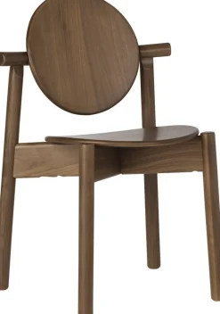 Chaise en noyer 55x42x83m Heiko - Umage