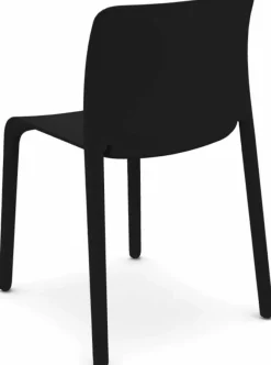 Chaise en polypropylene noire First - Magis