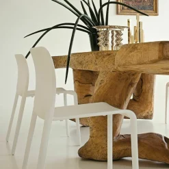 Chaise en polypropylene noire First - Magis