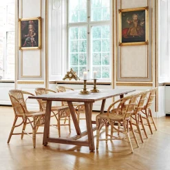 Chaise en rotin clair Wengler - Sika Design