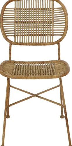 Chaise en rotin naturel 51,5x43,5x83cm Geneva - Pomax