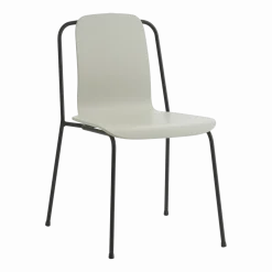 Chaise gris clair structure noire Studio gris clair - Normann Copenhagen