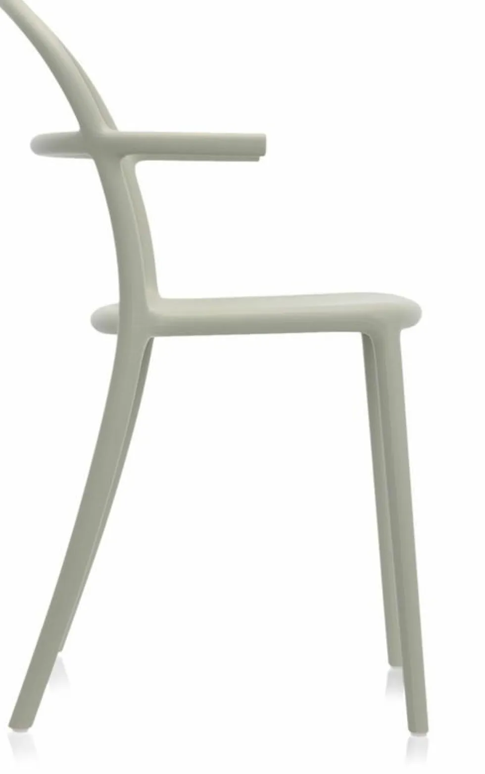 Chaise grise Generic C - Kartell