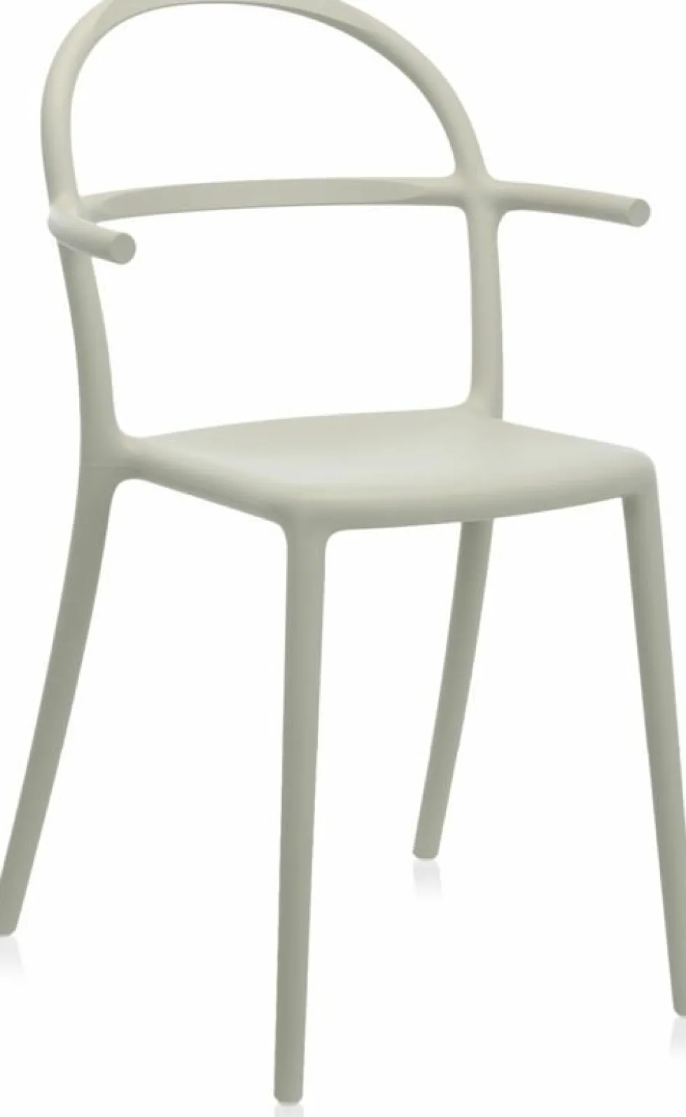 Chaise grise Generic C - Kartell
