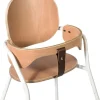 Chaise haute bébé blanche et hêtre + baby set Tibu - Charlie Crane