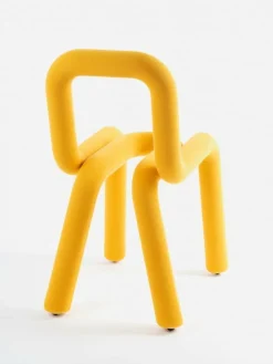 Chaise jaune 53 x 77,5 cm Bold - Moustache