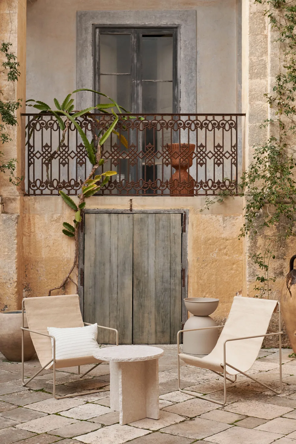 Chaise longue cachemire et nuage Desert - Ferm Living