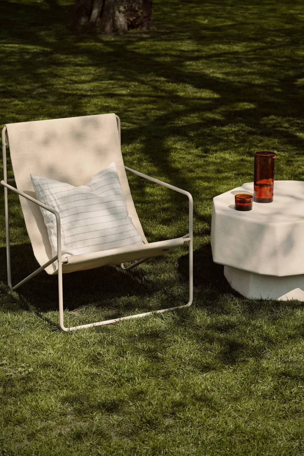 Chaise longue cachemire et nuage Desert - Ferm Living
