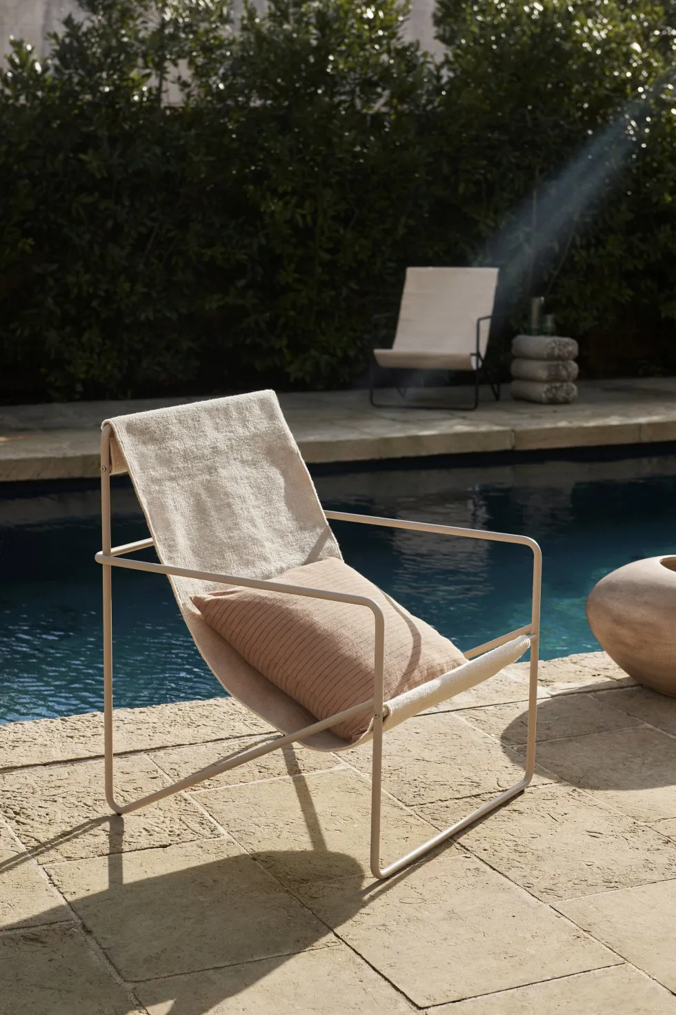 Chaise longue cachemire et nuage Desert - Ferm Living
