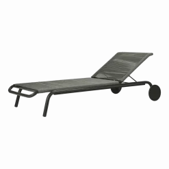 Chaise longue gris fossil Kodo - Vincent Sheppard