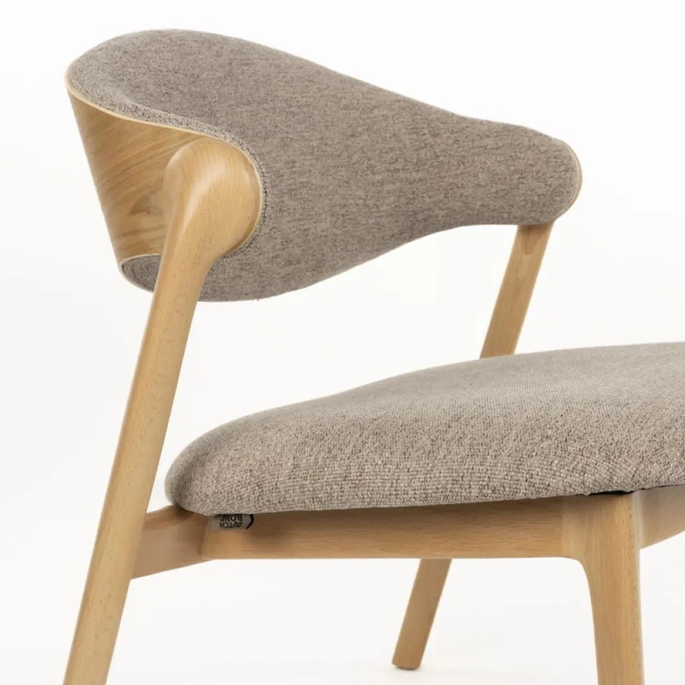 Chaise lounge en bois de hêtre 65x71x74cm Babington - Dutchbone