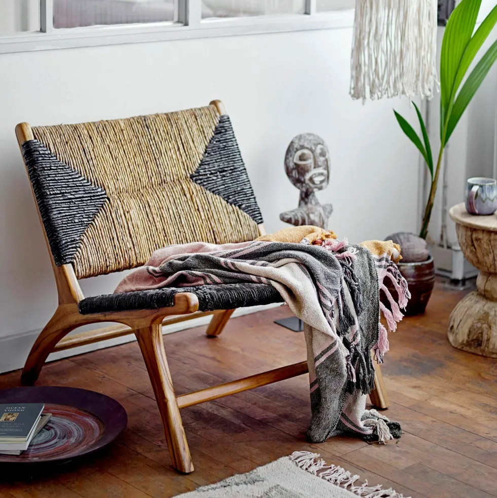 Chaise Lounge en feuilles de bananier Grant - Bloomingville