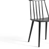 Chaise noire en bois de hêtre J77 - HAY