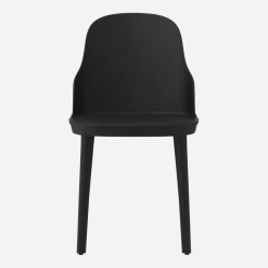 Chaise noire en polypropylène Allez noir - Normann Copenhagen