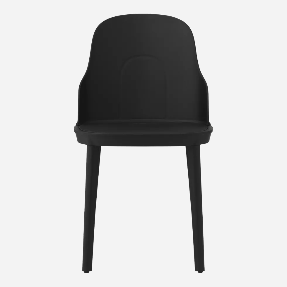 Chaise noire en polypropylène Allez noir - Normann Copenhagen