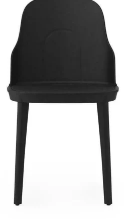 Chaise noire en polypropylène Allez noir - Normann Copenhagen