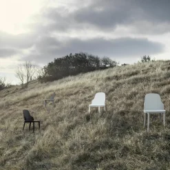 Chaise noire en polypropylène Allez noir - Normann Copenhagen