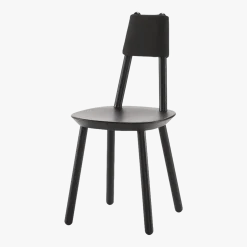 Chaise noire Naïve - Emko