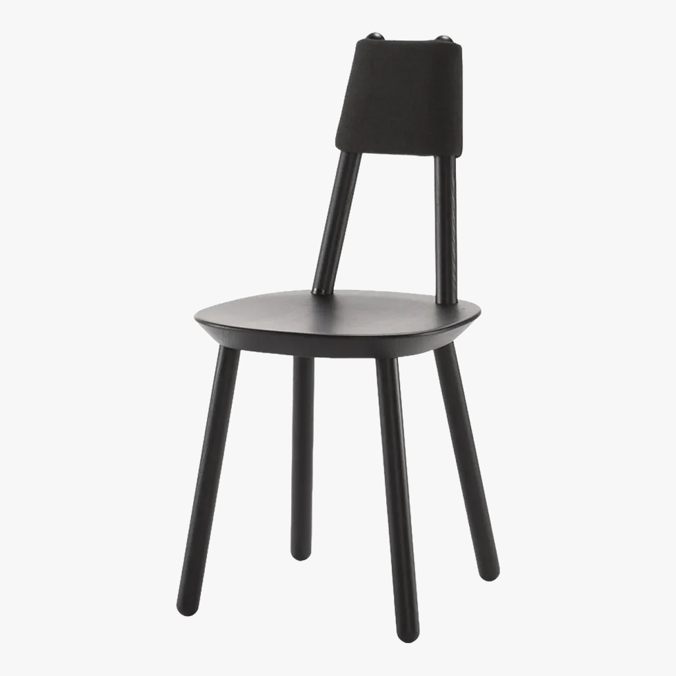 Chaise noire Naïve - Emko